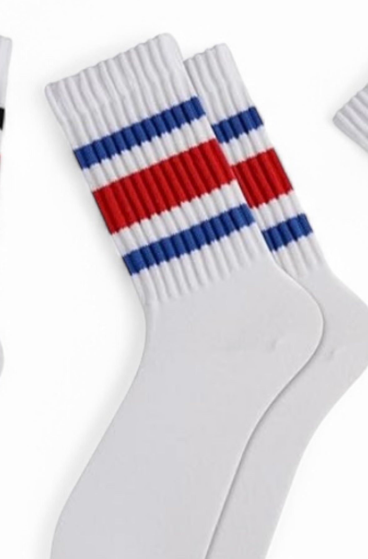Retro Stripe Cozy Sock
