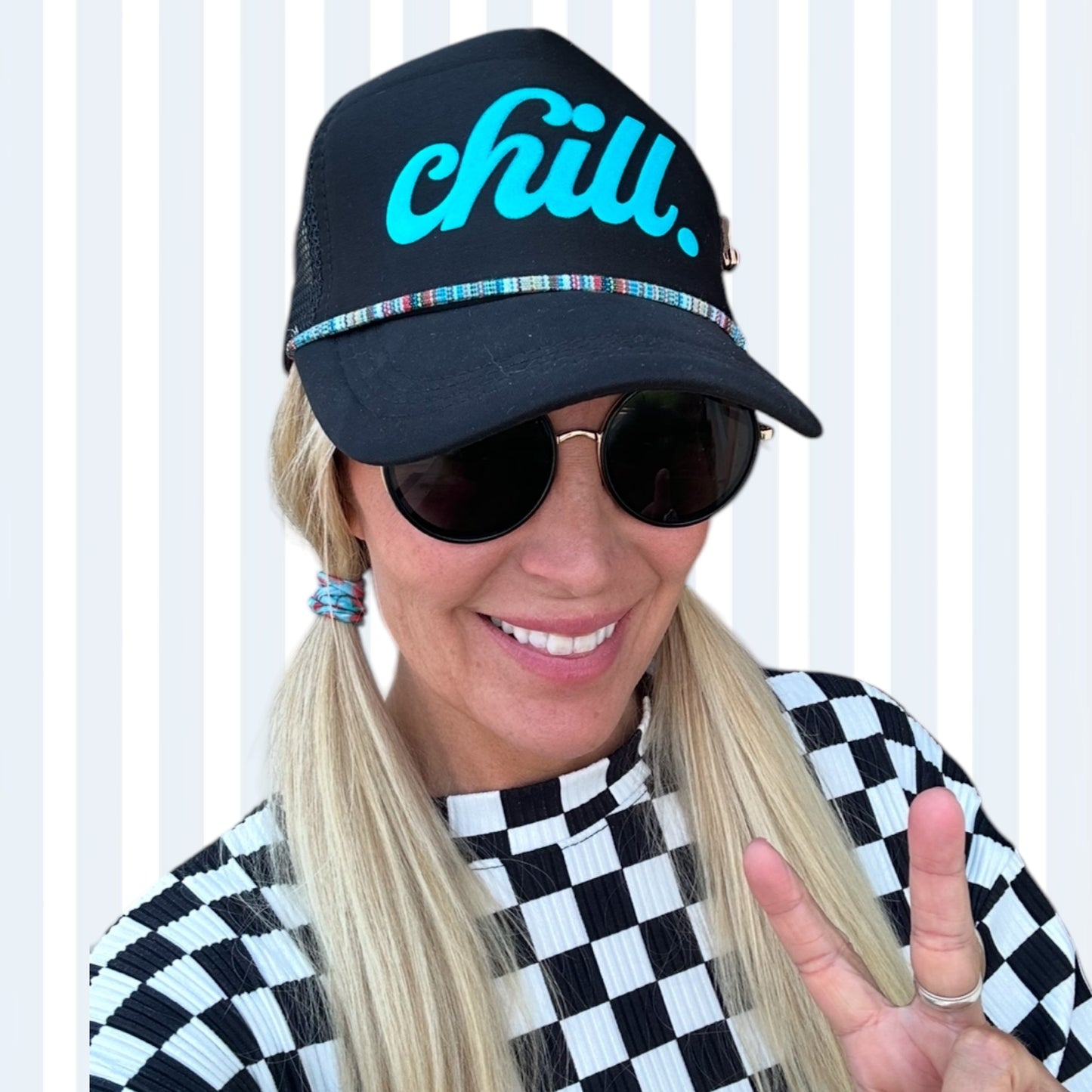 Always Chill Puff Print Trucker