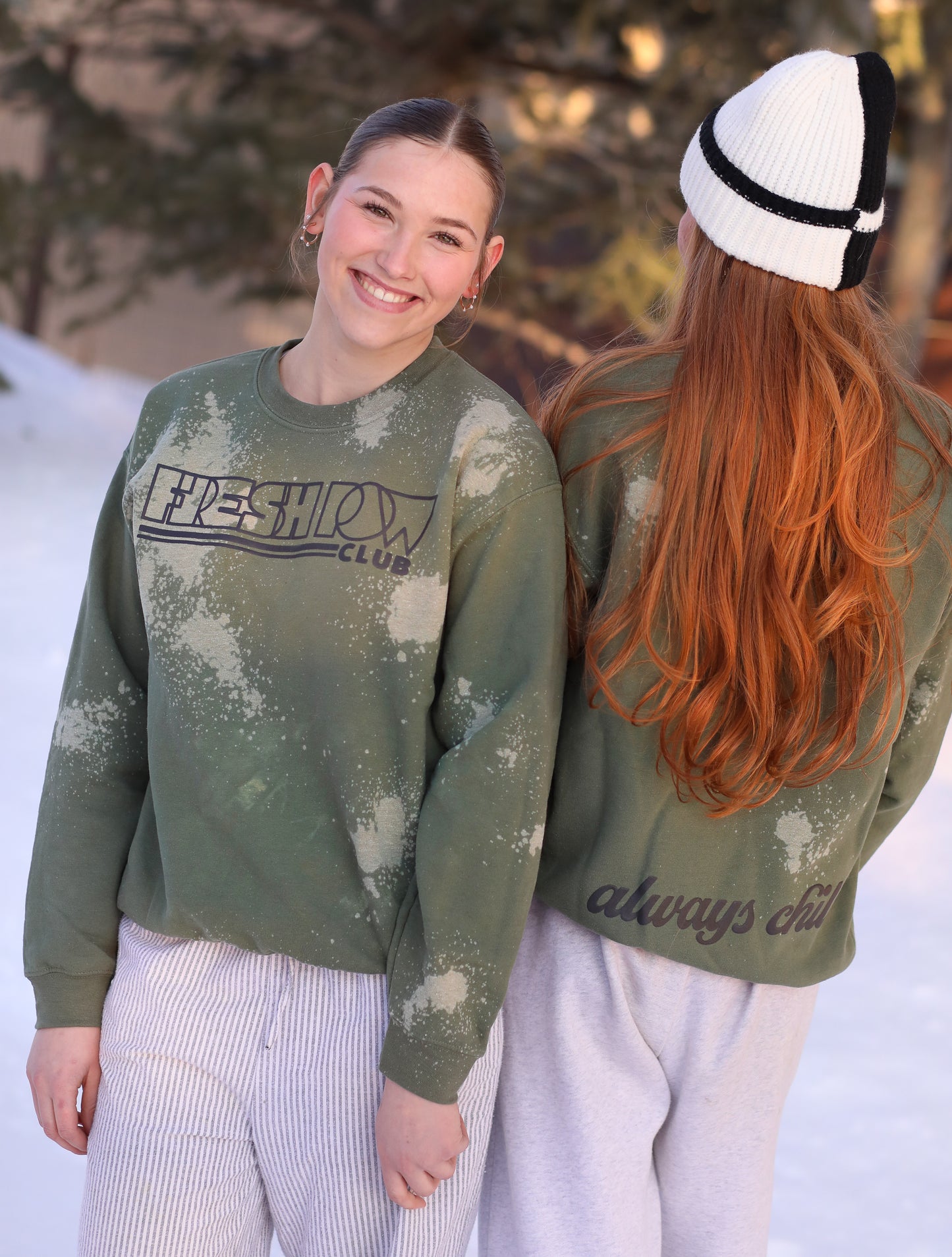 Sage Hand Dyed Fresh POW CREW