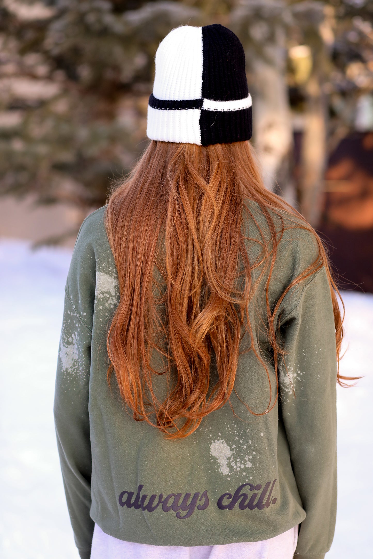 Sage Hand Dyed Fresh POW CREW